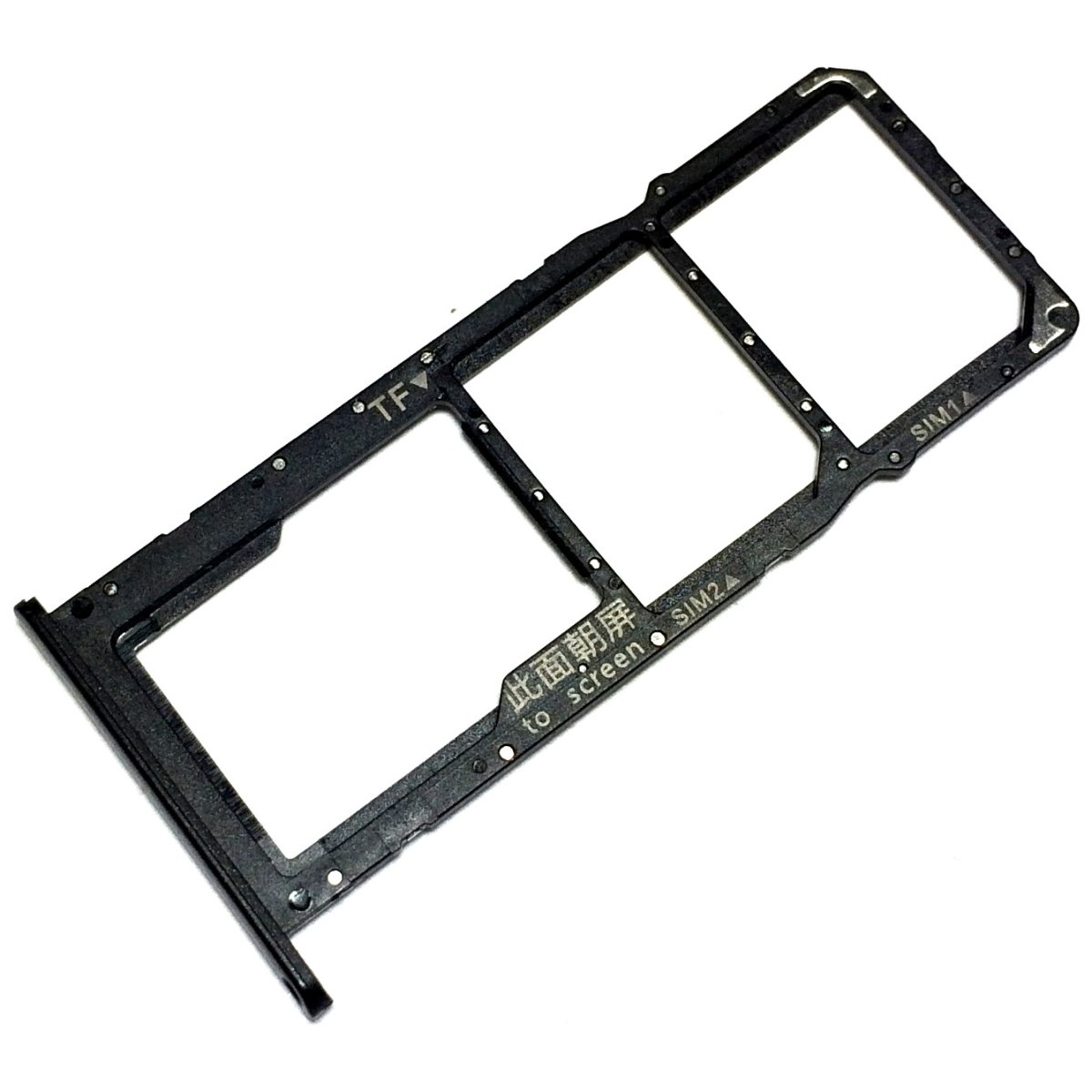 Huawei Y6P Sim Kapağı Siyah