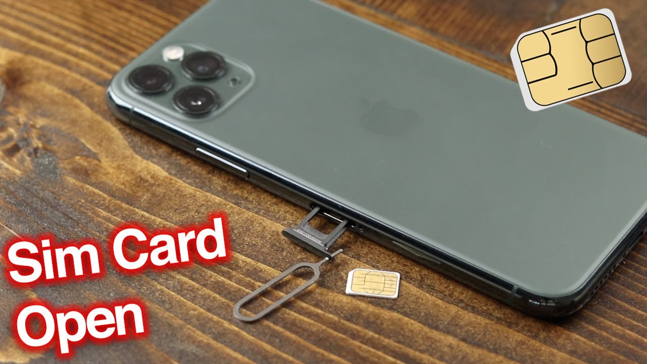 İphone 11 Pro Sim Kapağı