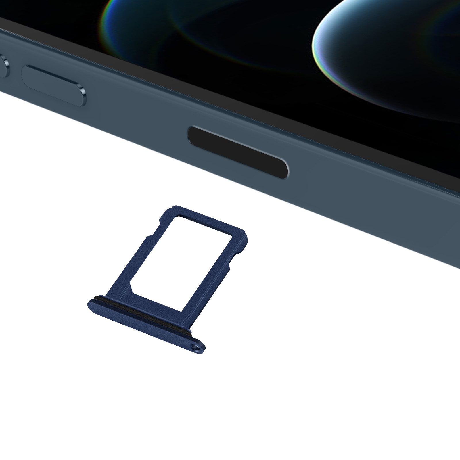 İphone 12 Pro Sim Kapağı Mavi