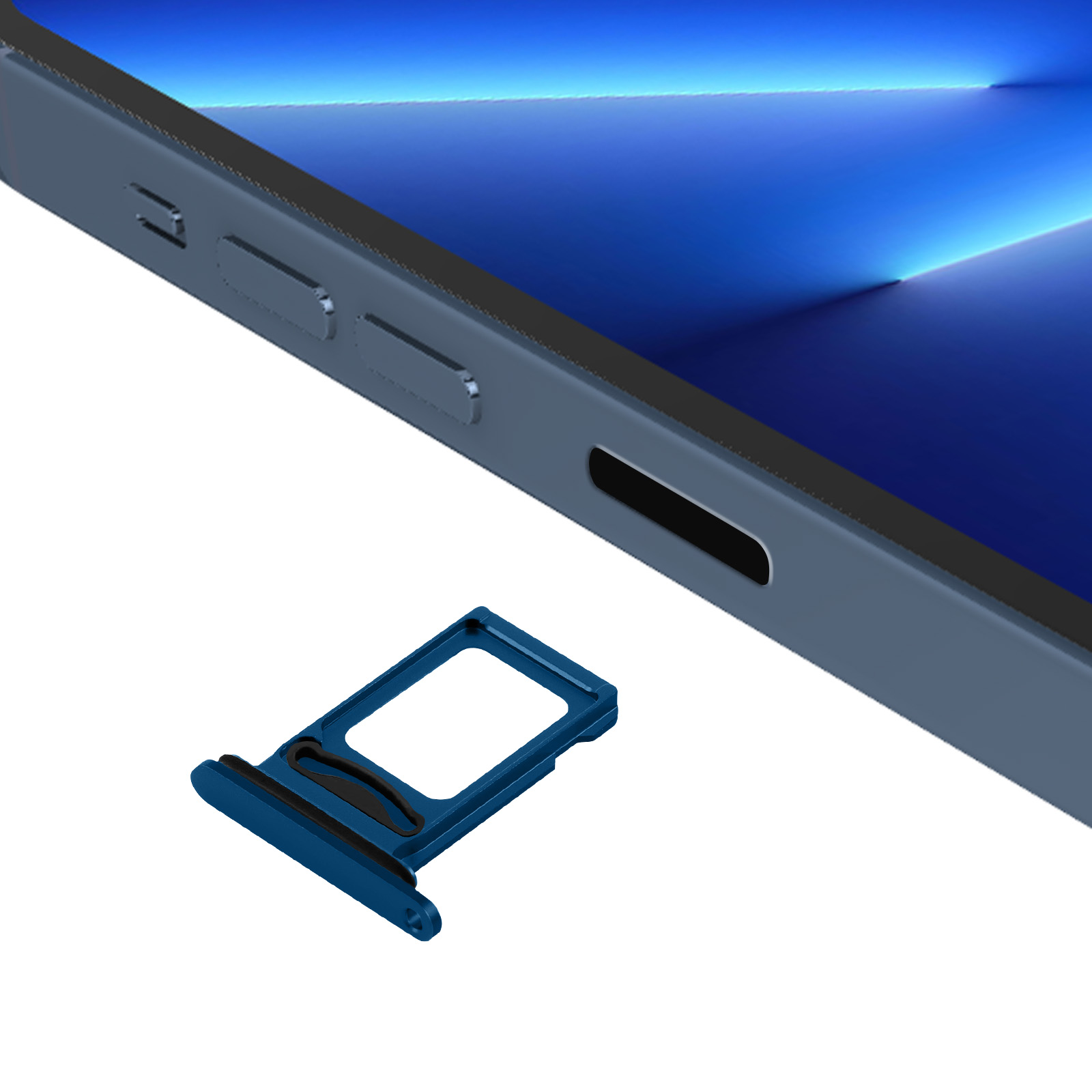 İphone 13 Pro Max Sim Kapak Mavi