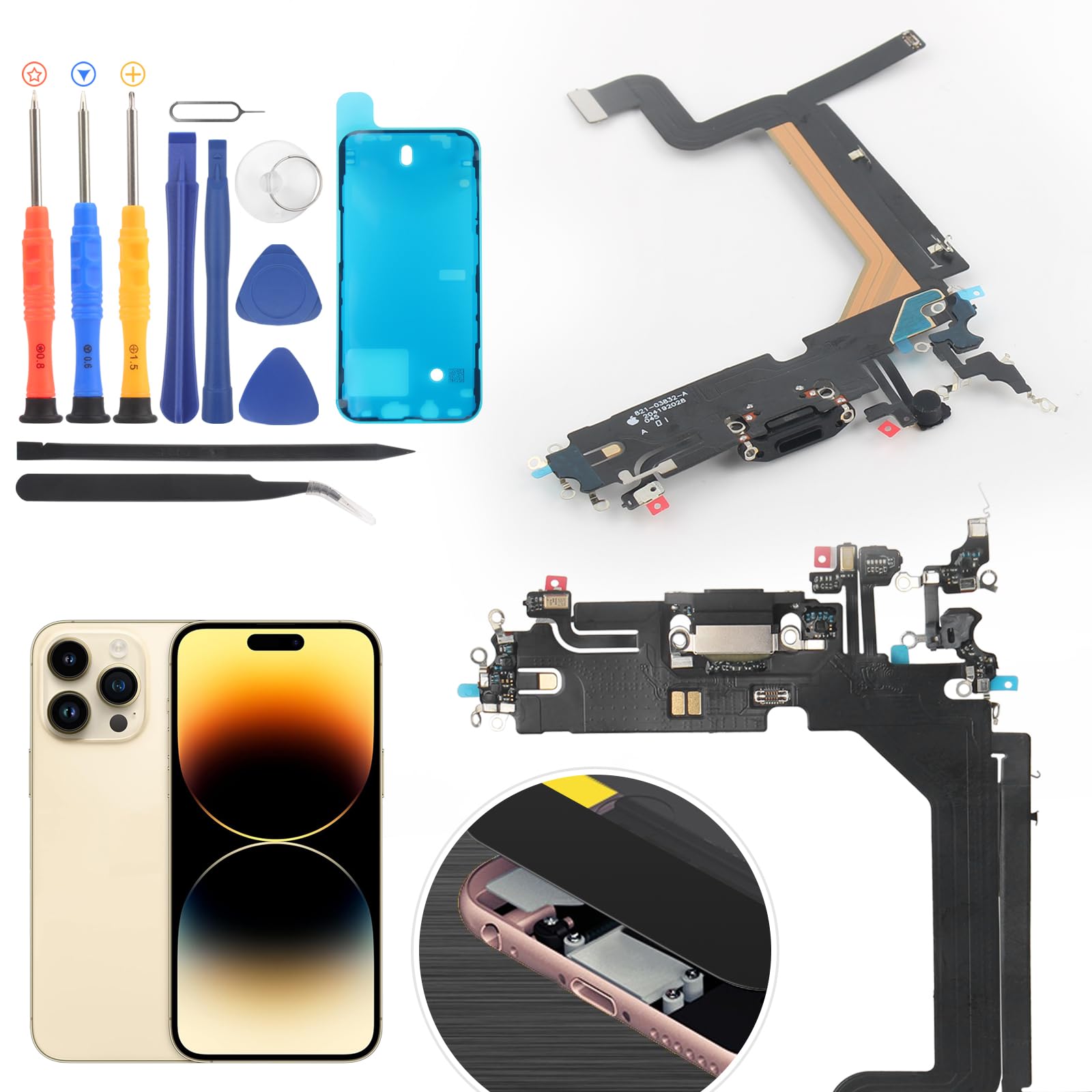 İphone 14 Pro Max Şarj Bordu