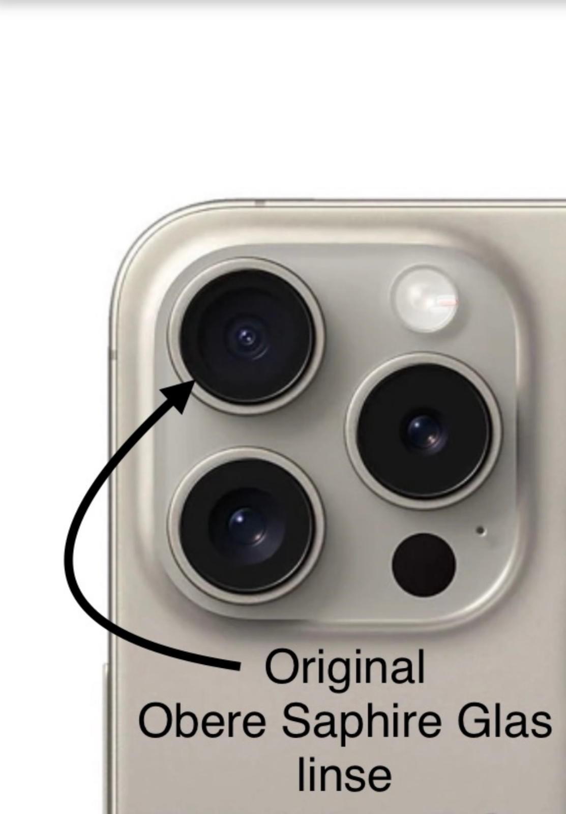 İphone 15 Kamera Camı