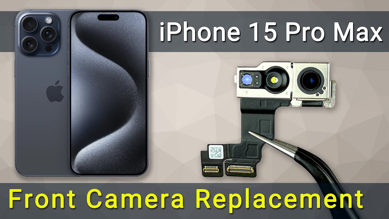 İphone 15 Pro Max Org Ön Kamera