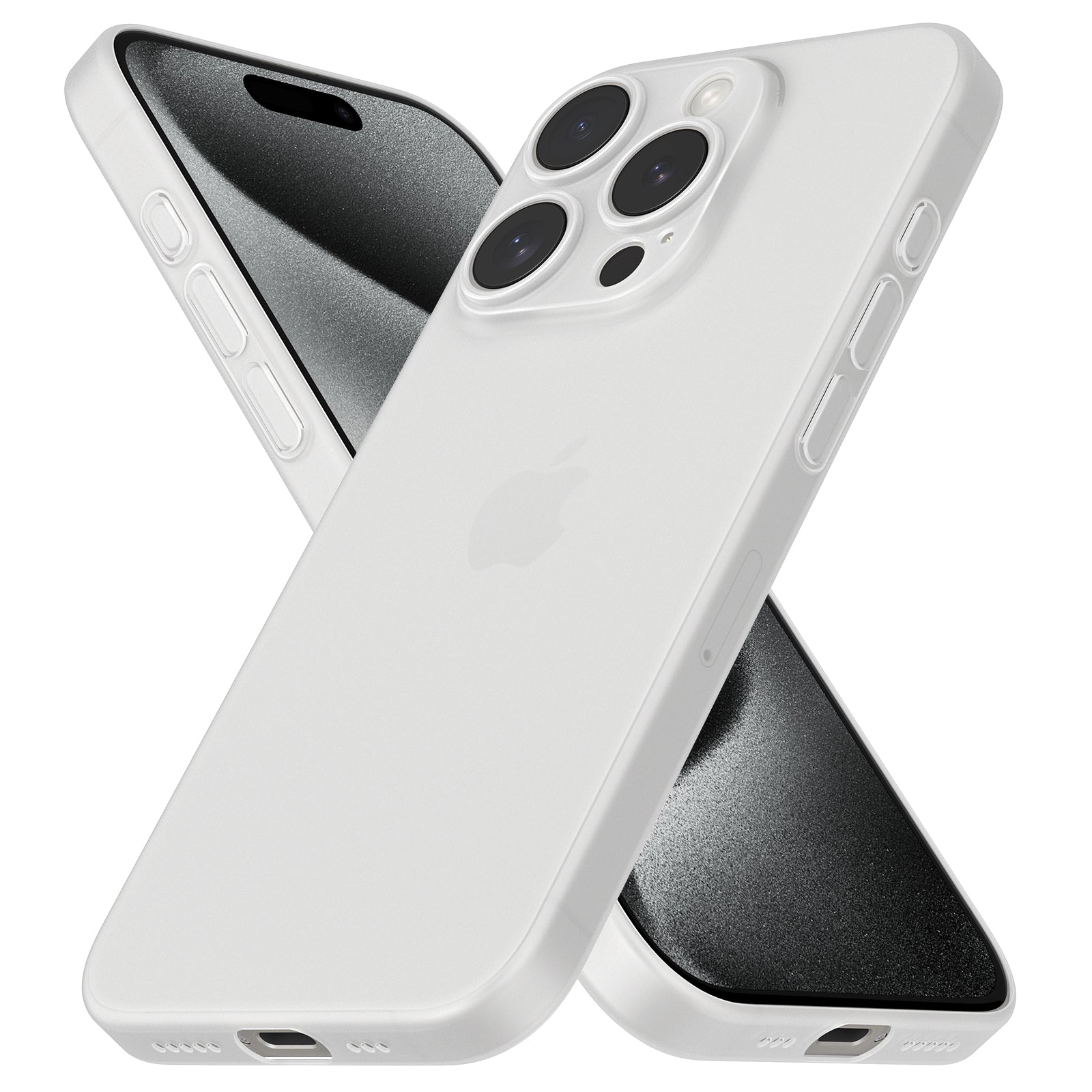 İphone 16 Pro Max Sim Kapağı Beyaz