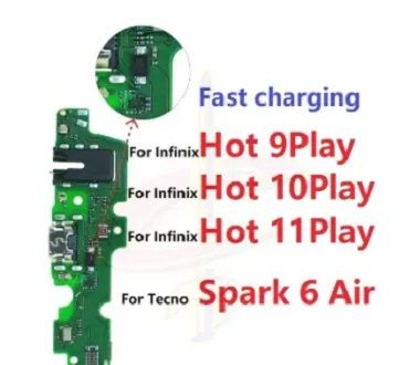 İnfinix Hot 11 Play Şarj Bordu