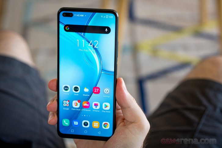 İnfinix Zero 8 Parkmak İzi Beyaz