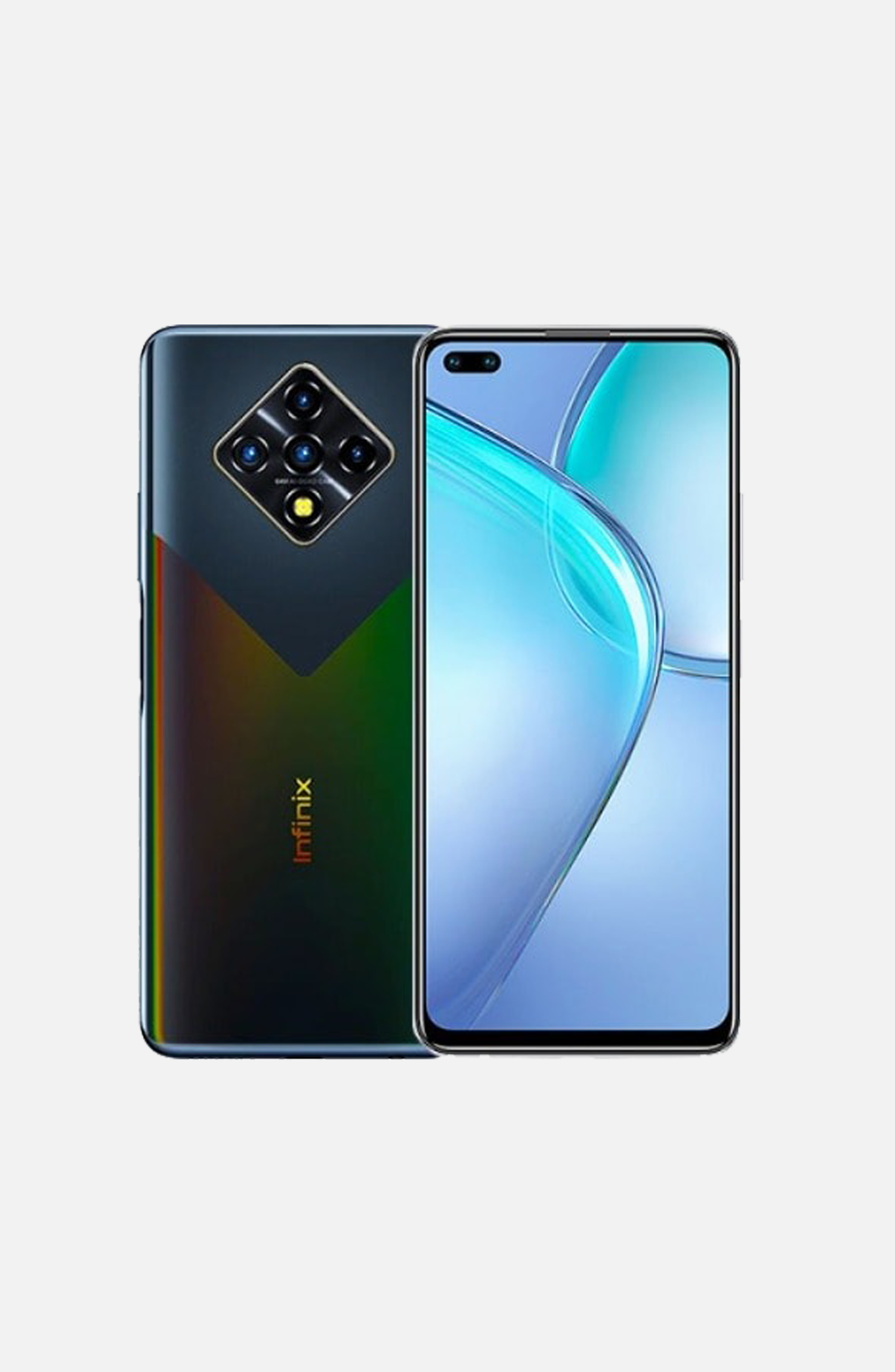 İnfinix Zero 8 Parkmak İzi Siyah