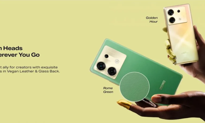 İnfinix Zero 8 Parkmak İzi Yeşil
