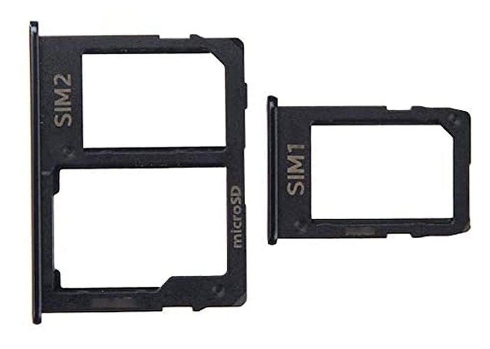 Samsung J4 J400 Sim Kapağı Siyah