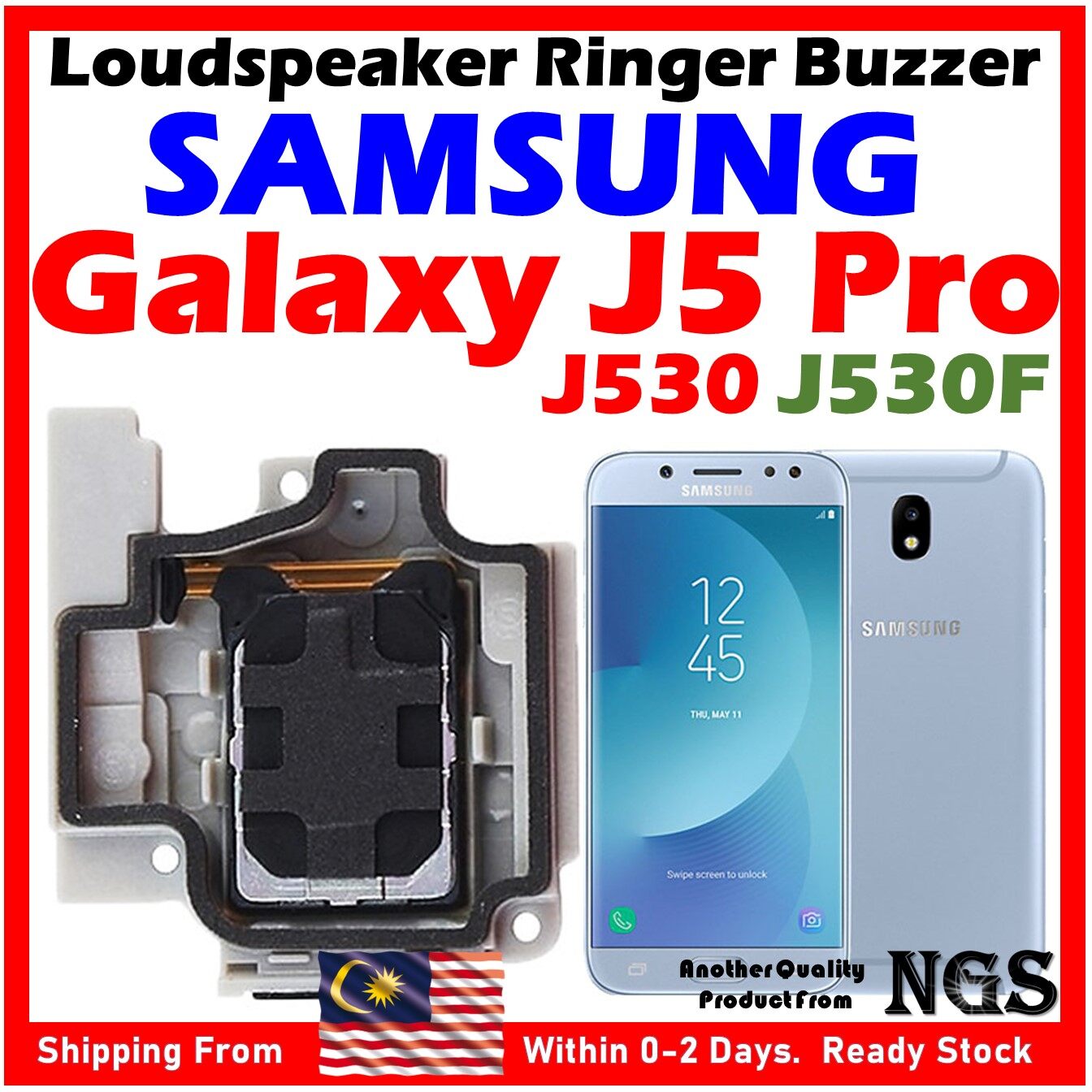 Samsung J5 Pro J530 Complete Buzzer