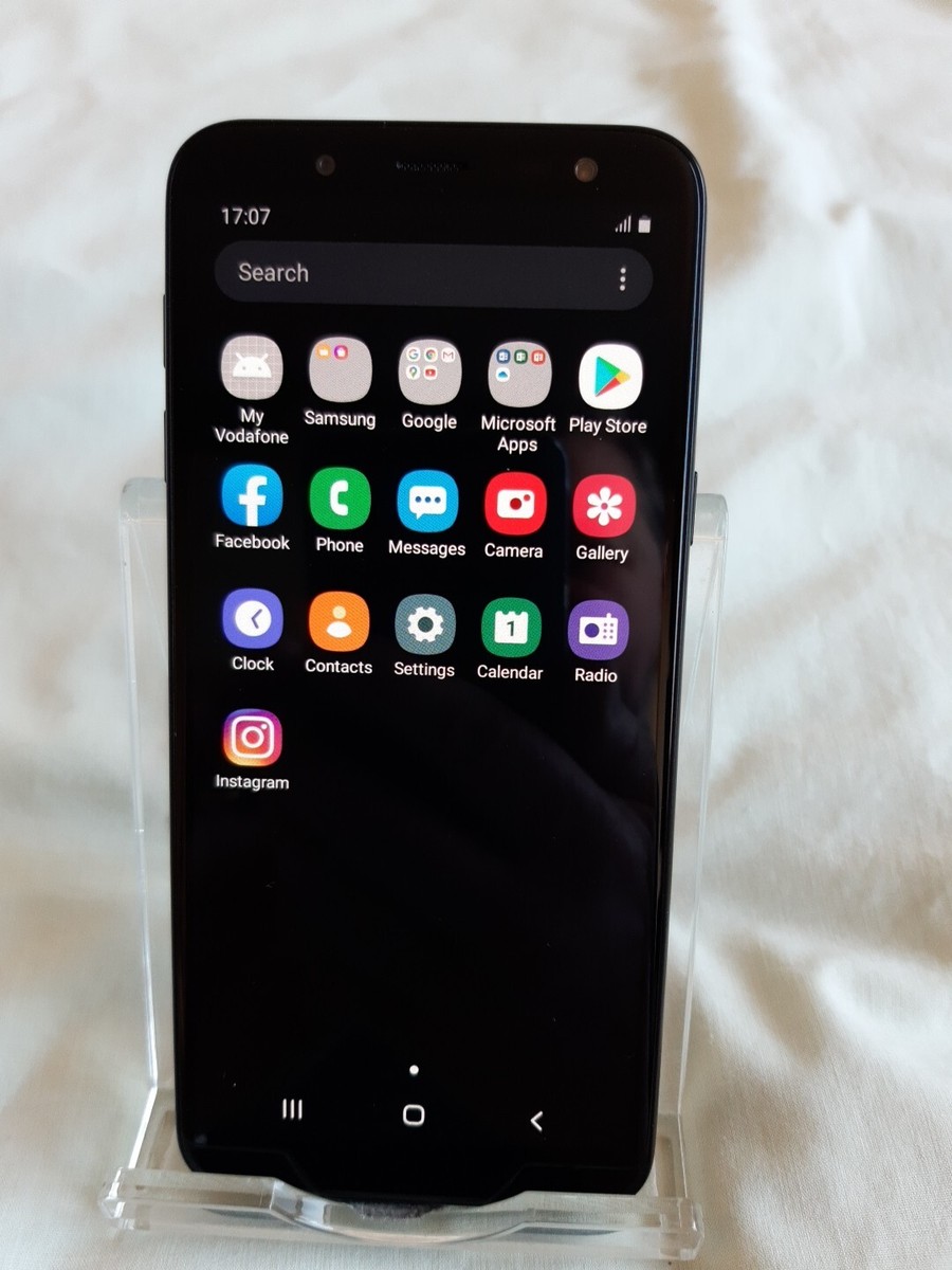 Samsung J6 J600 Tuş Bordu Siyah