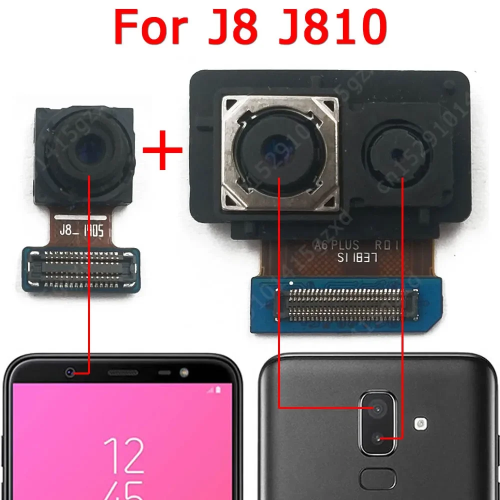 Samsung J8 J810 Arka Kamera