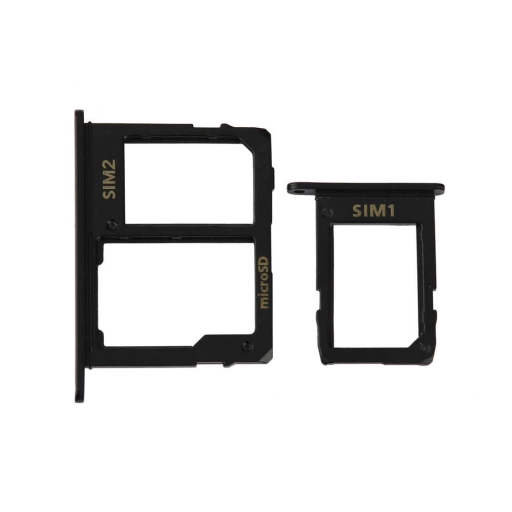 Samsung J8 J810 Sim Kapağı Siyah