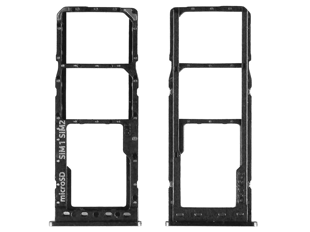 Samsung M10 M105 Sim Kapağı Siyah