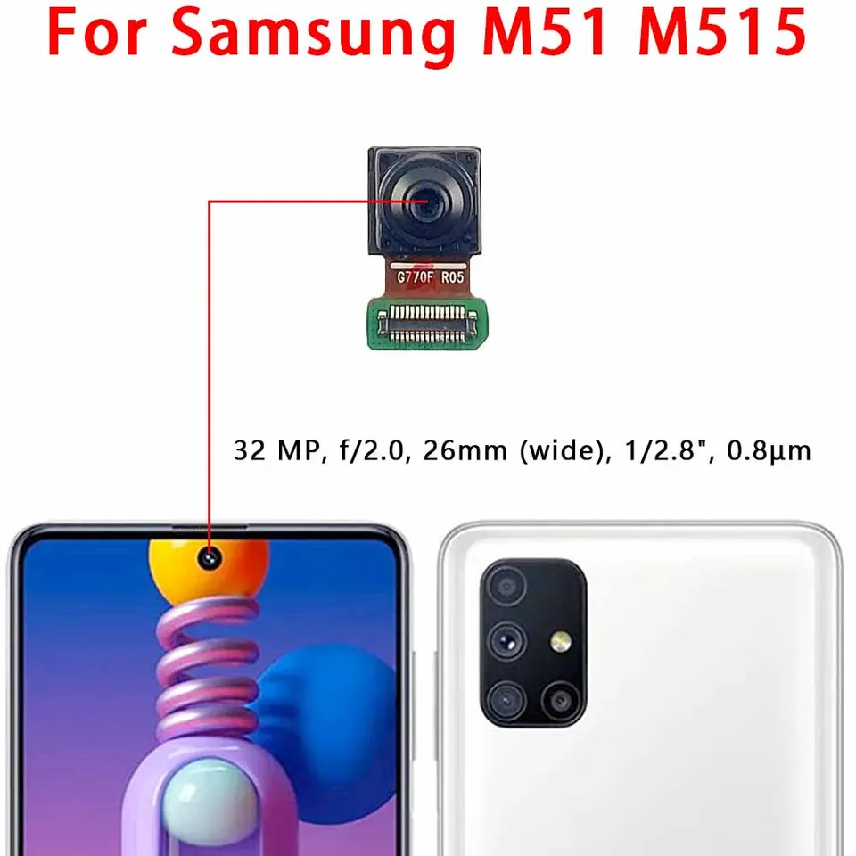 Samsung M51 M515 Ön Kamera
