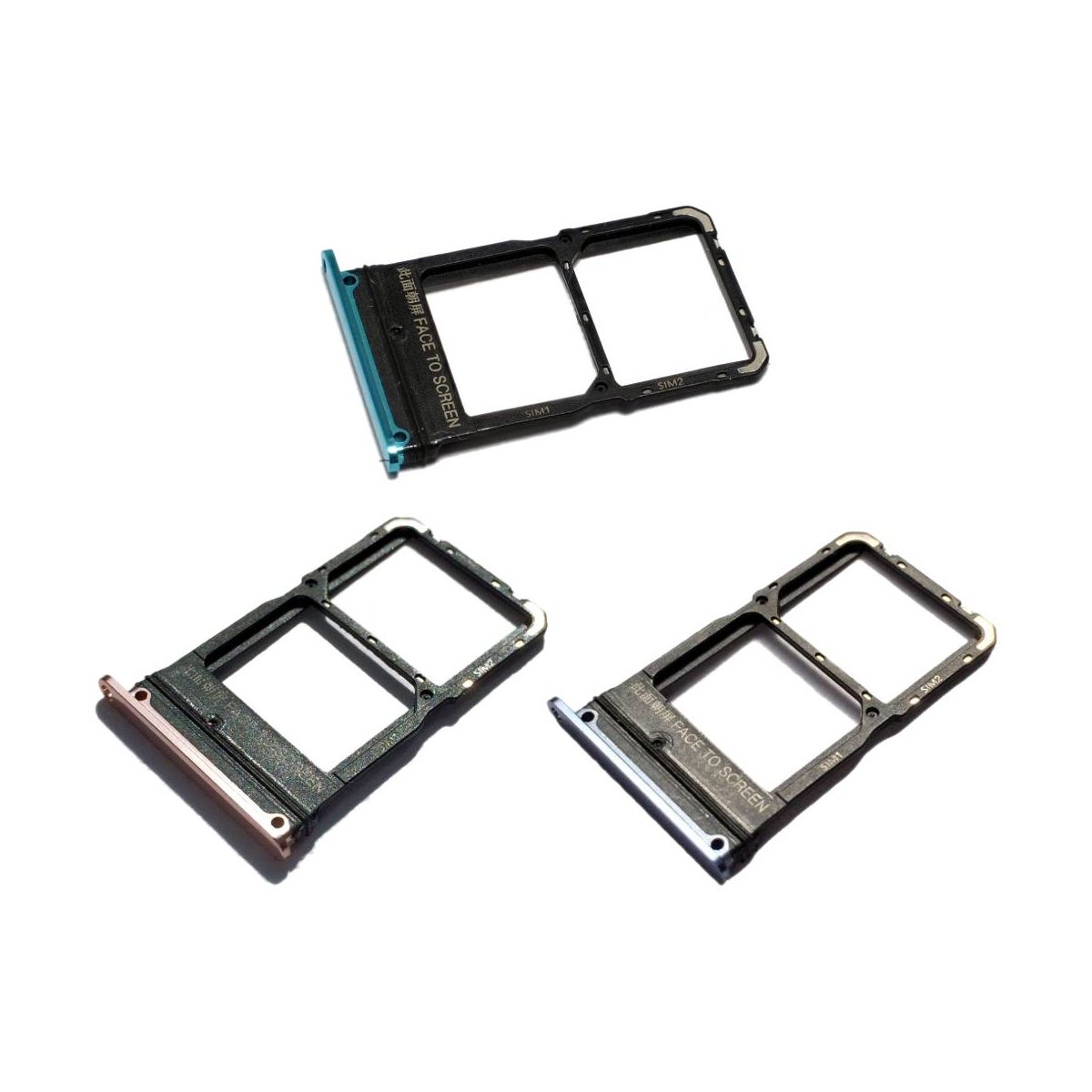 Xioami Mi 10 Sim Kapağı Siyah