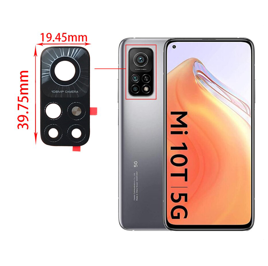 Xioami Mi 10T Pro Kamera Camı