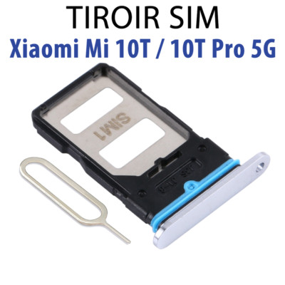 Xioami Mi 10T Pro Sim Kapağı Gri