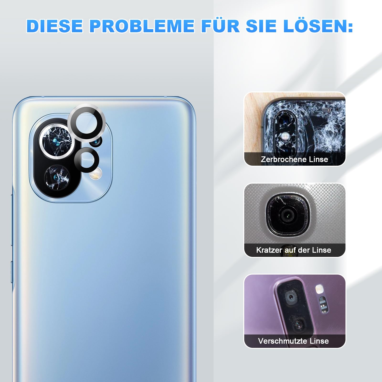 Xioami Mi 11 Kamera Camı