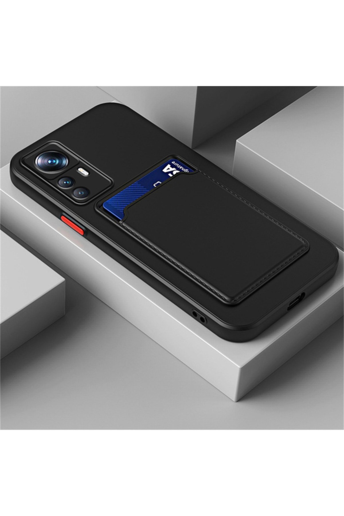Xioami Mi 12T Pro Sim Kapağı Siyah