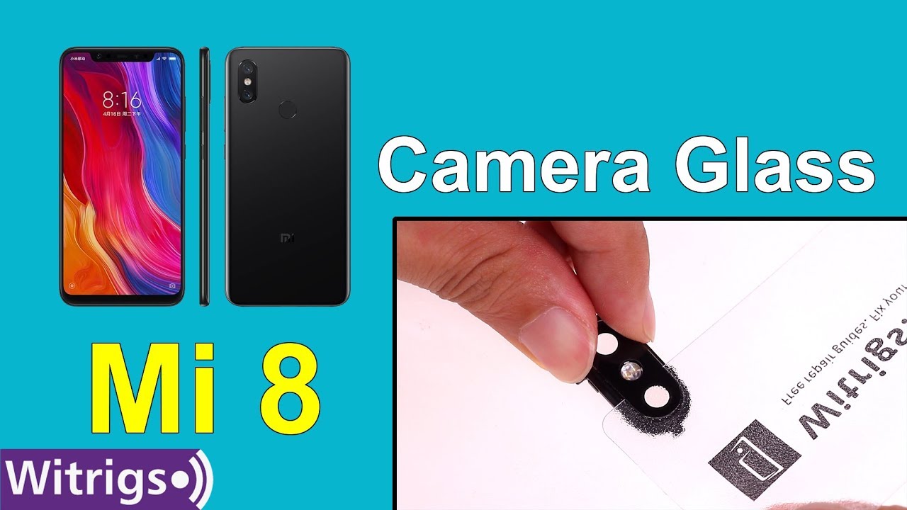 Xioami Mi 8 Kamera Camı