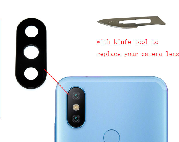 Xioami Mi A2 Kamera Camı
