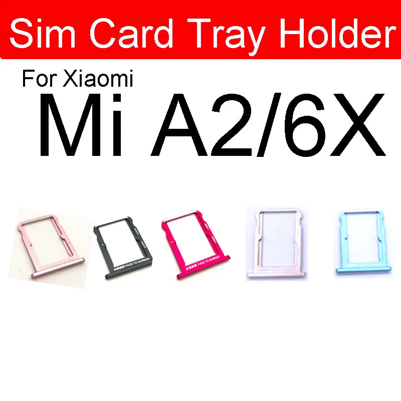 Xioami Mi A2 Sim Kapağı
