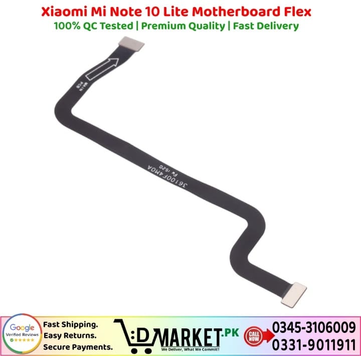 Xioami Mi Note 10 Lite Note 10 Tuş Bordu Ara Flex