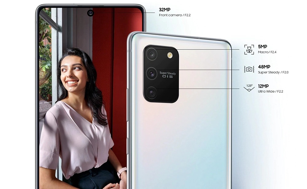 Samsung S10 Lite Arka Kamera