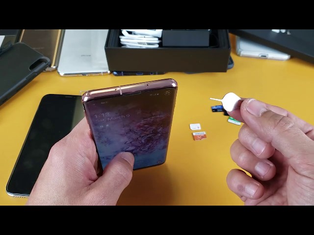 Samsung S10 S10E Sim Yuvası