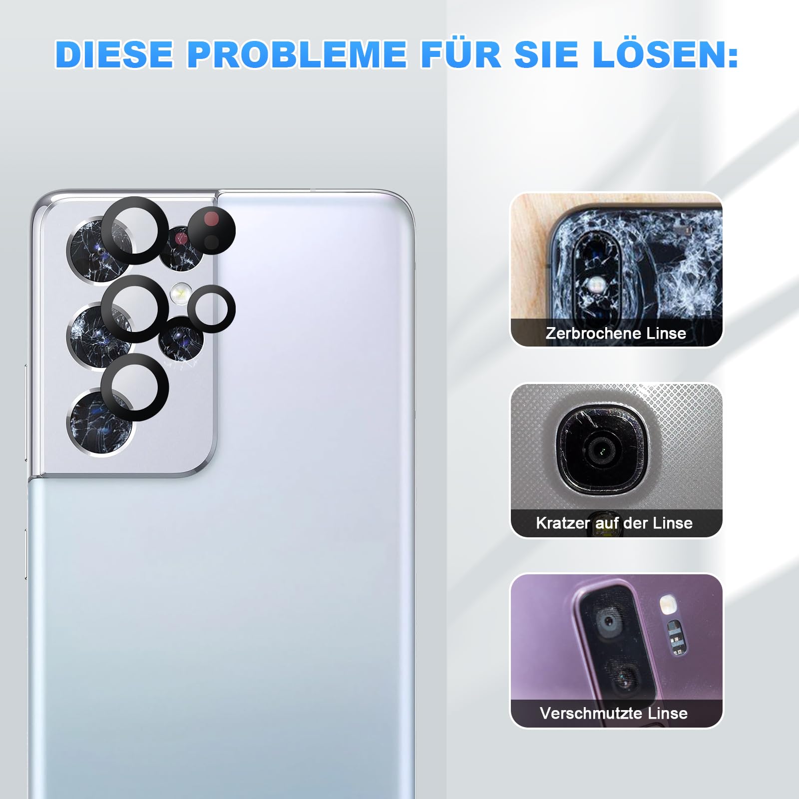 Samsung S21 Ultra G998 Kamera Camı