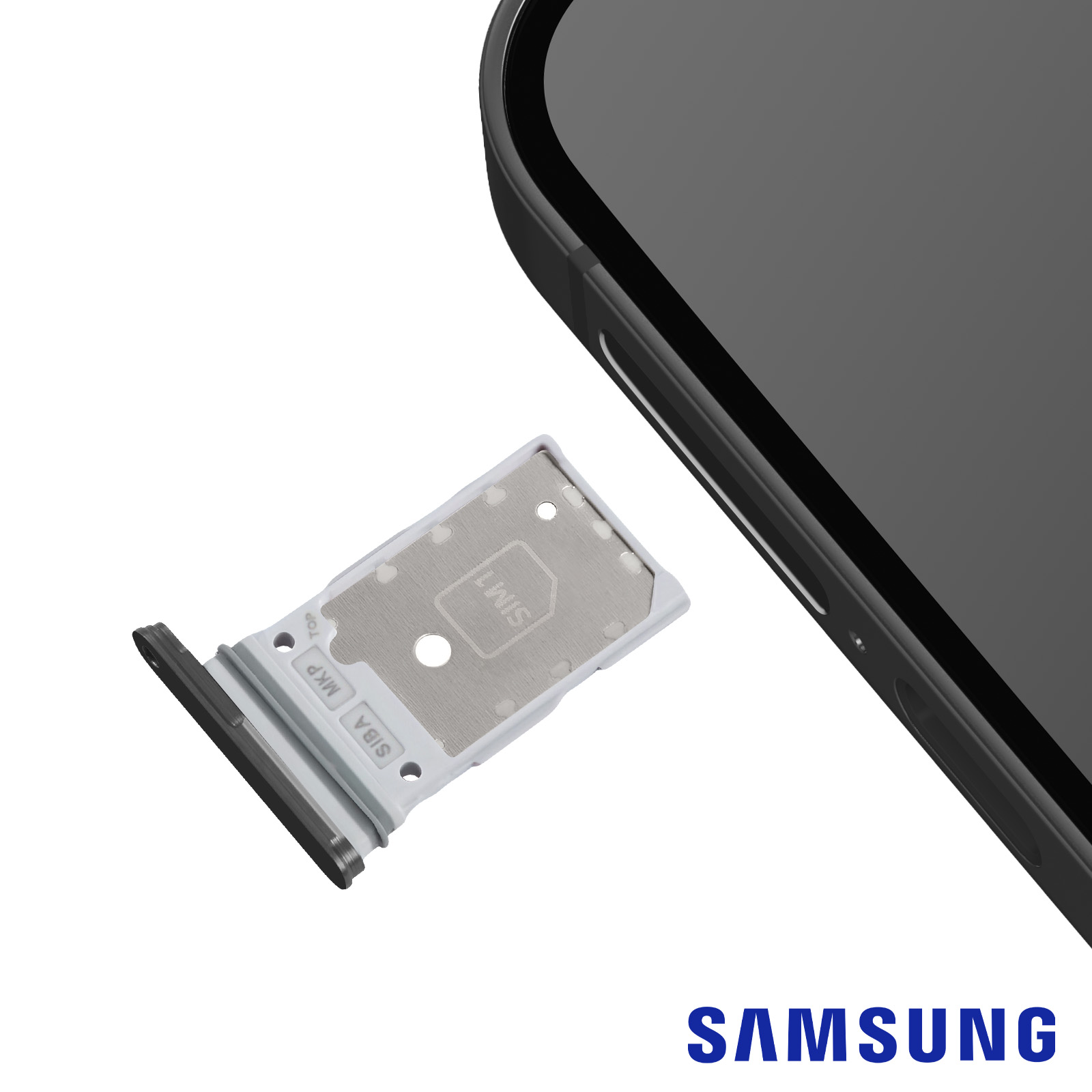 Samsung S24 Plus Sim Kapağı Siyah