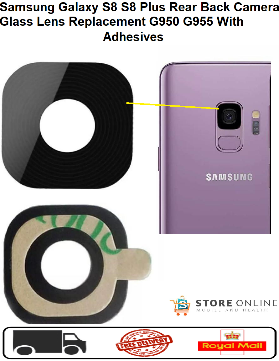 Samsung S8 S8 Plus G950 G955 Kamera Camı