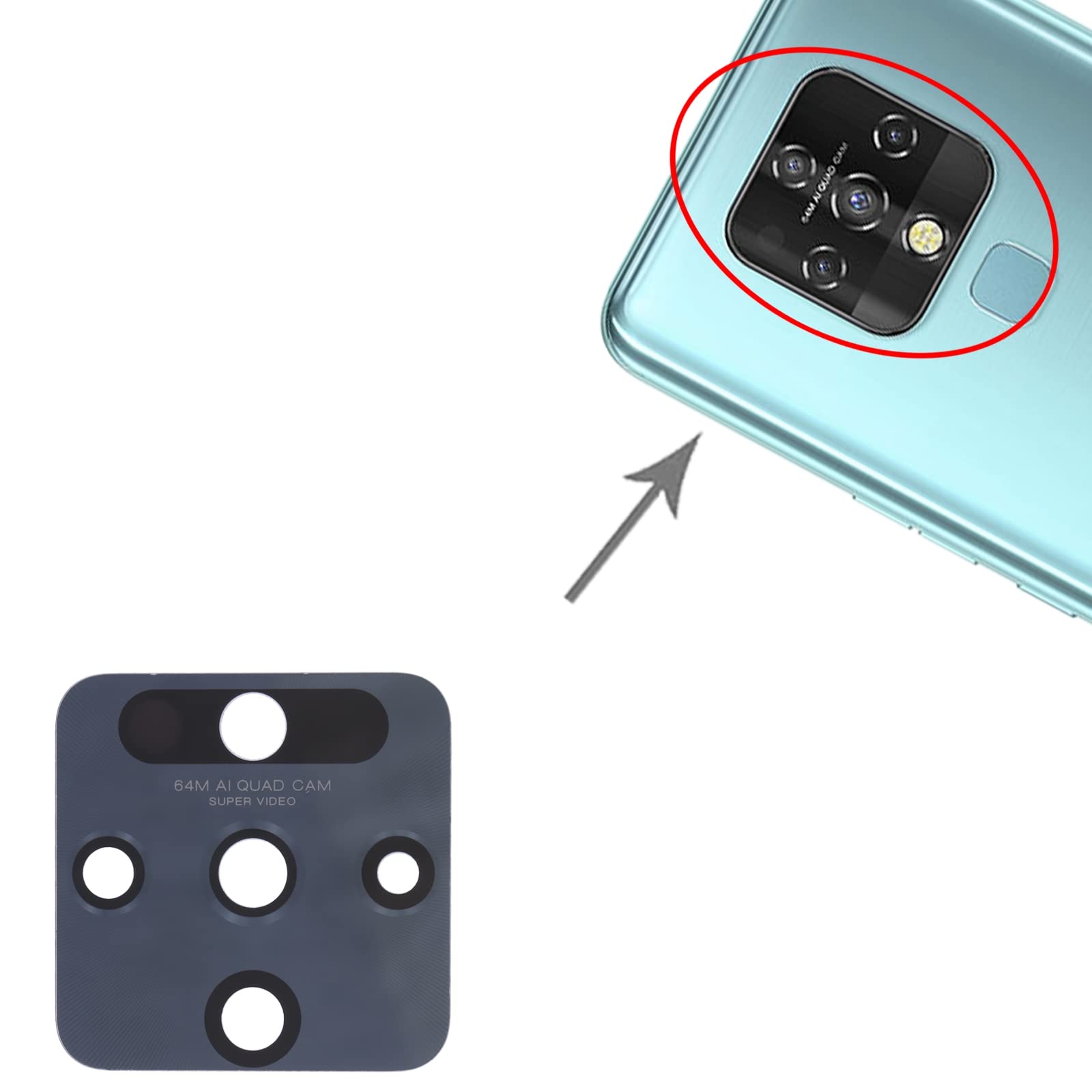 Tecno Camon 16 Premier Arka Kamera