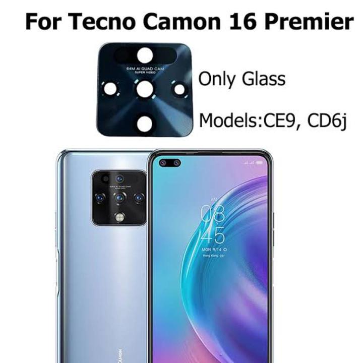 Tecno Camon 16 Premier Kamera Camı
