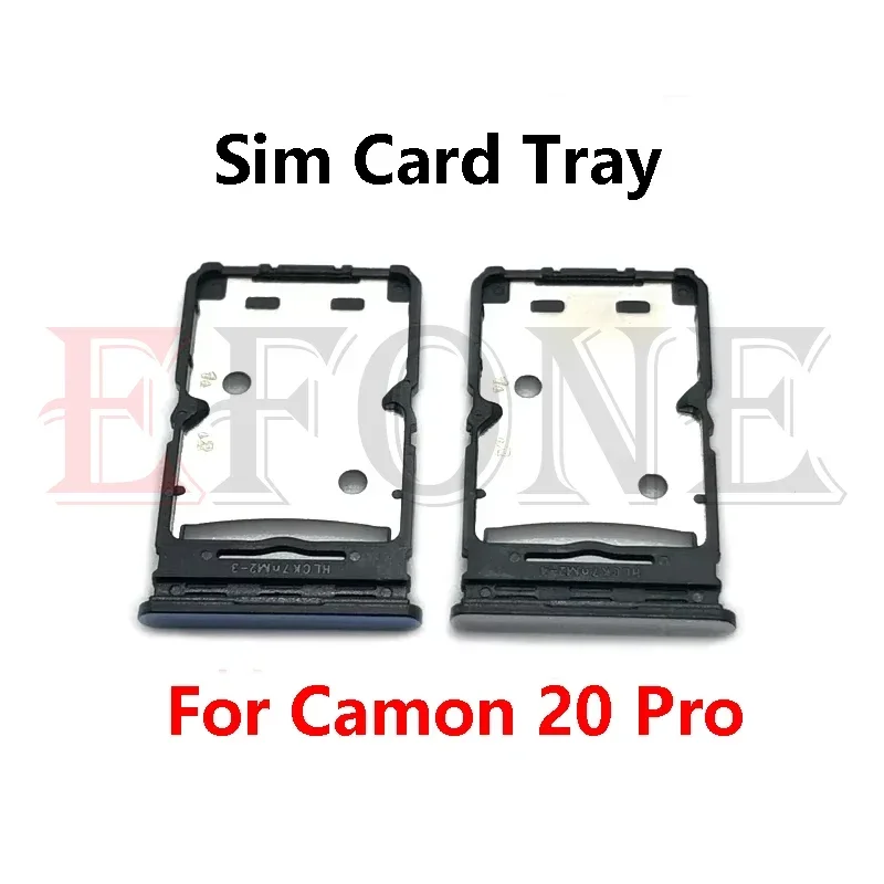 Tecno Camon 20 Pro Sim Kapağı Siyah