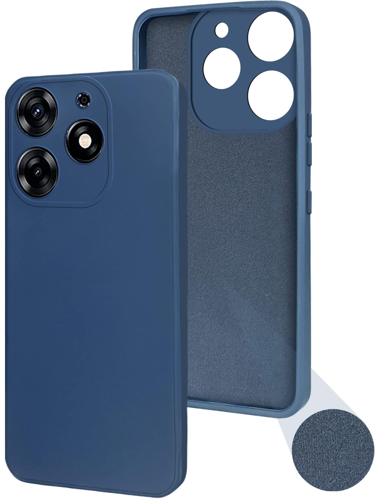 Tecno Spark 10 Pro Sim Kapağı Mavi