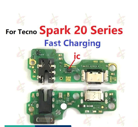 Tecno Spark 20C Şarj Bordu