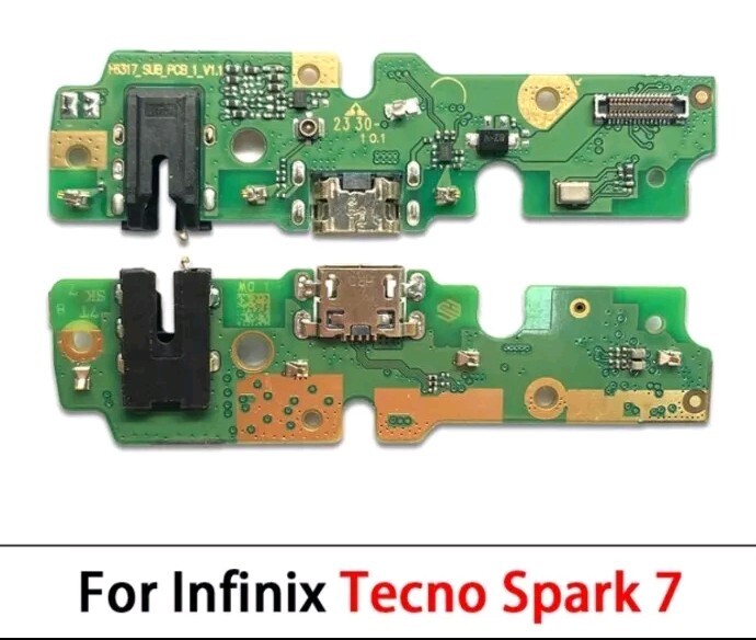 Tecno Spark 7 7T Şarj Bordu