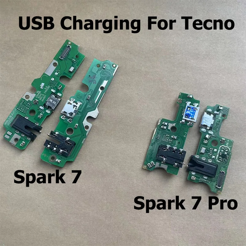 Tecno Spark 7 7T Şarj Bordu