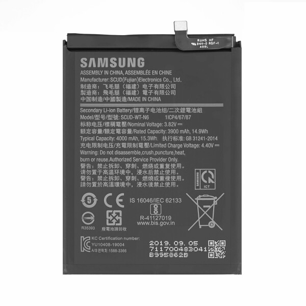 Samsung A10S A107 A20S A207 SCUD-WT-N6 NewPower Batarya