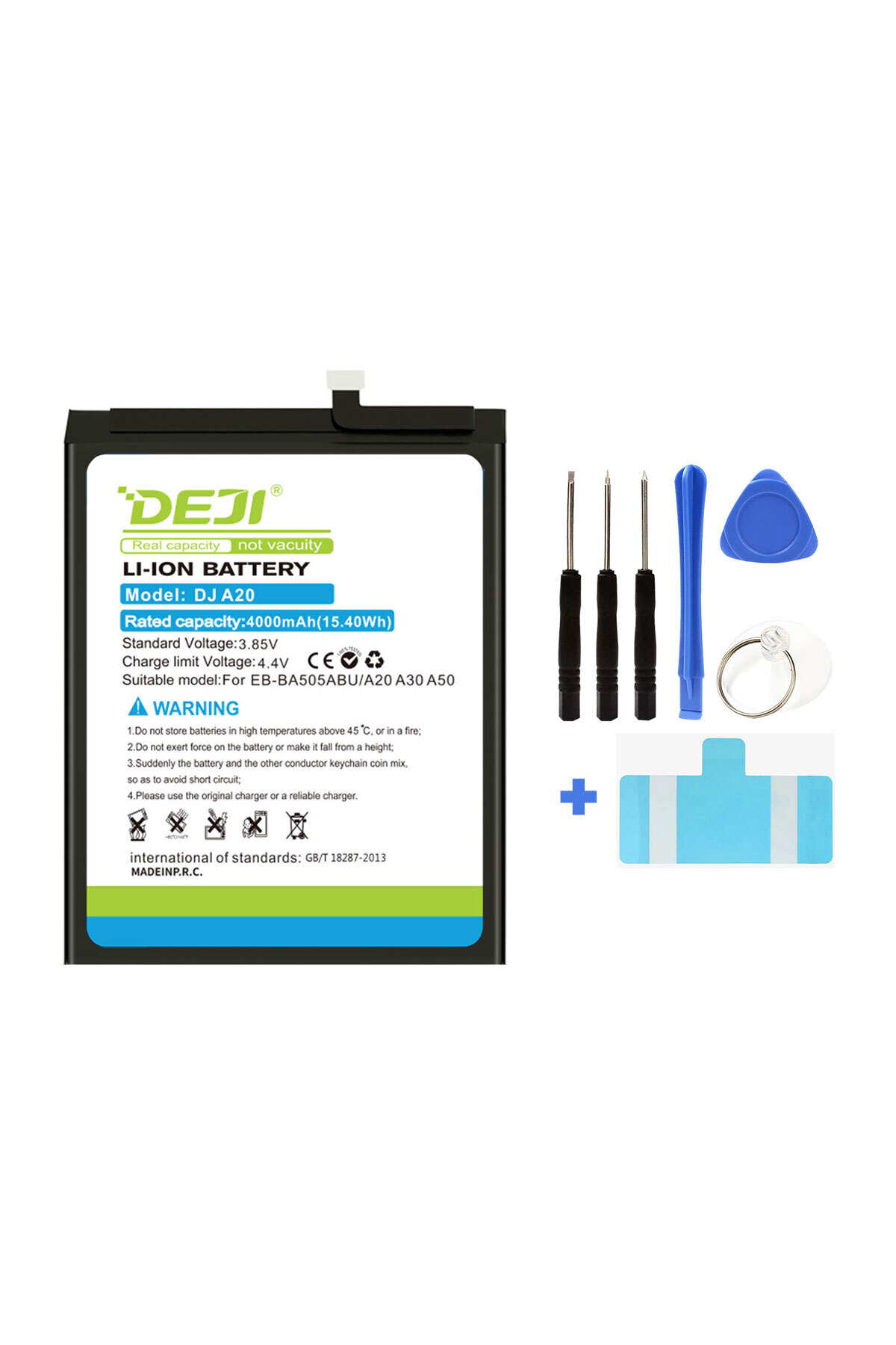 Samsung A20 A30 A50 A30S A50S M10S EB-BA505ABU NewPower Batarya