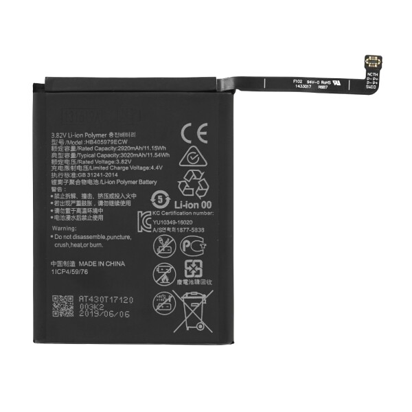 Huawei Y6S Y6 2019 Y5 2019 Y5 2018 Y5P Honor 8S-7S HB405979ECW NewPower Batarya