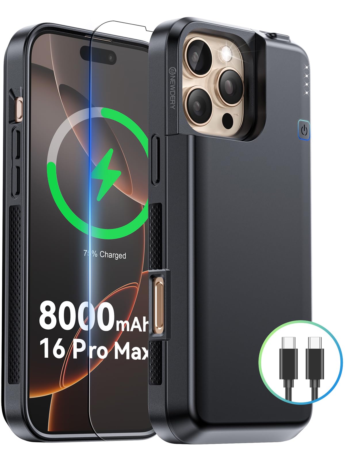İphone 16 Pro Max Flexsiz NewPower Batarya