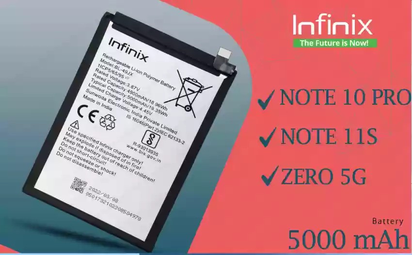 İnfinix Note 11 Note 11S Hot 10 Pro NewPower Batarya