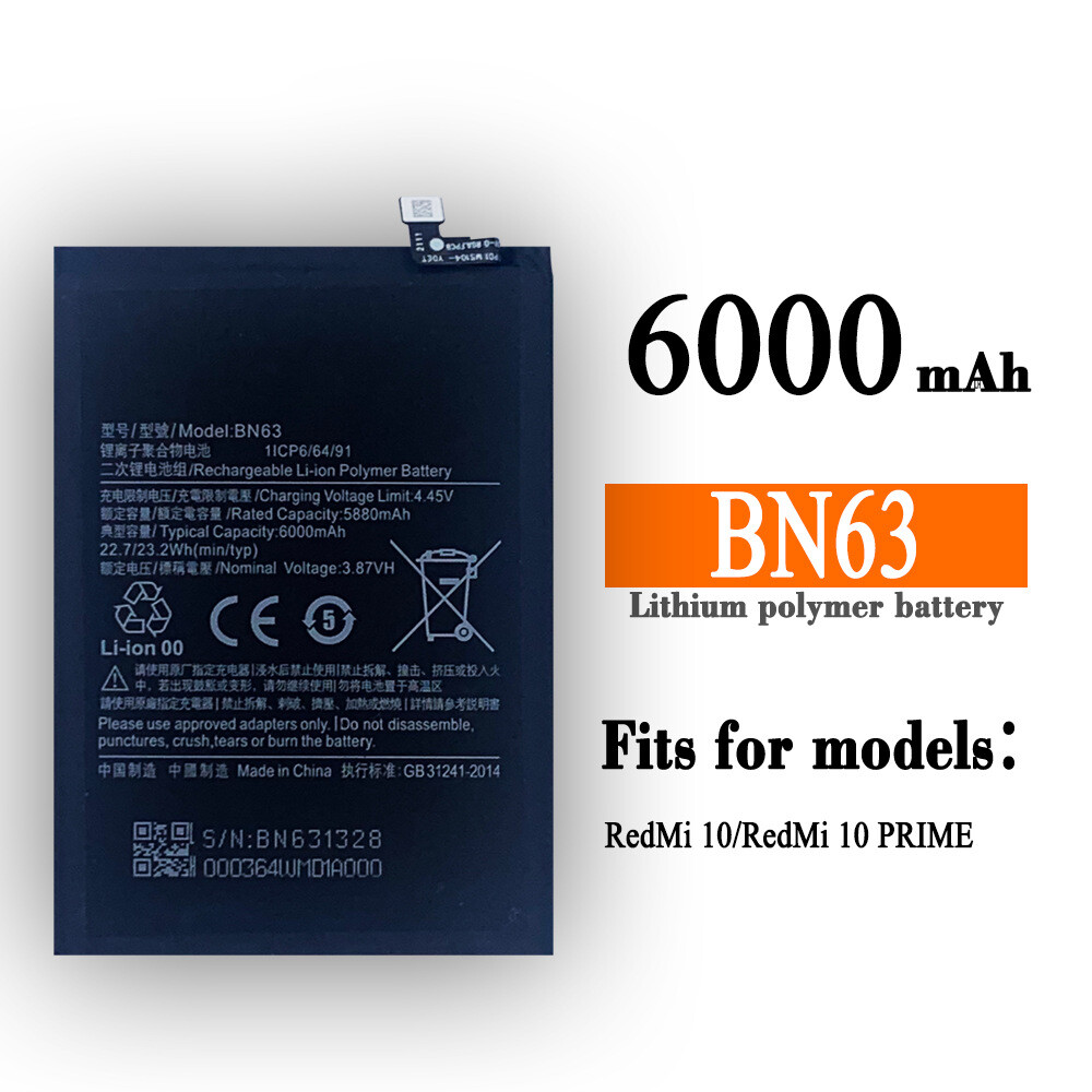 Redmi 10 BN63 NewPower Batarya