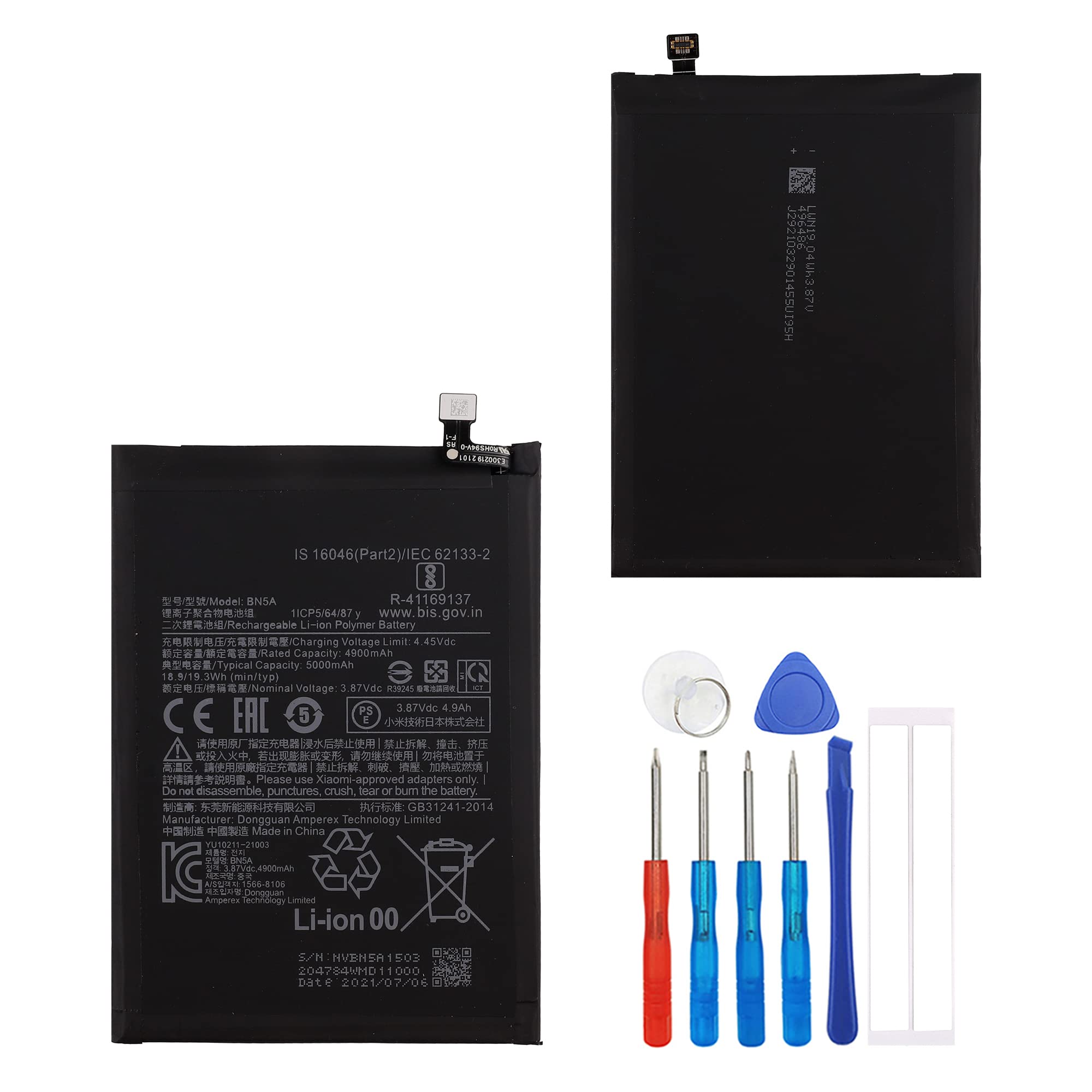 Redmi Note 10 5G BN5A NewPower Batarya
