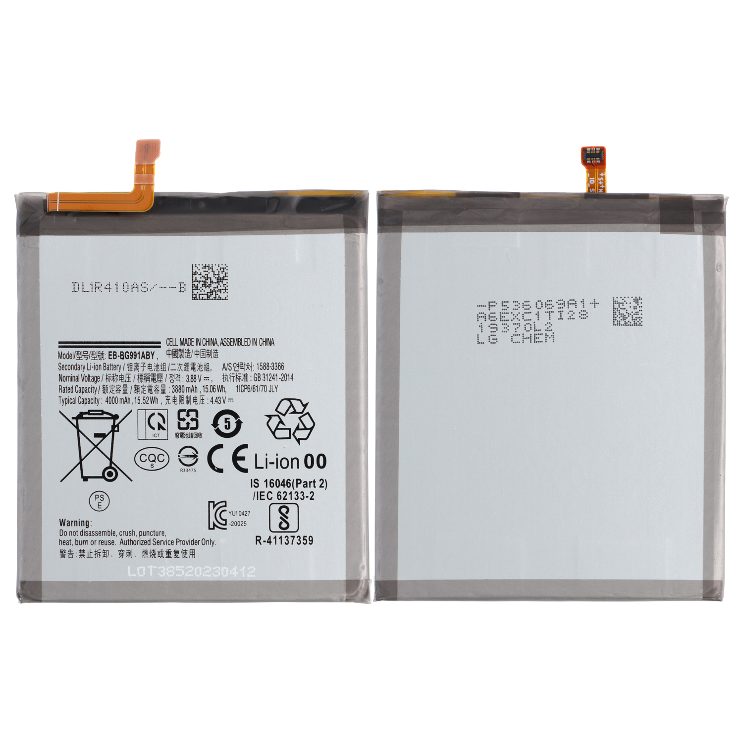 Samsung S21 G991 EB-BG991ABY NewPower Batarya