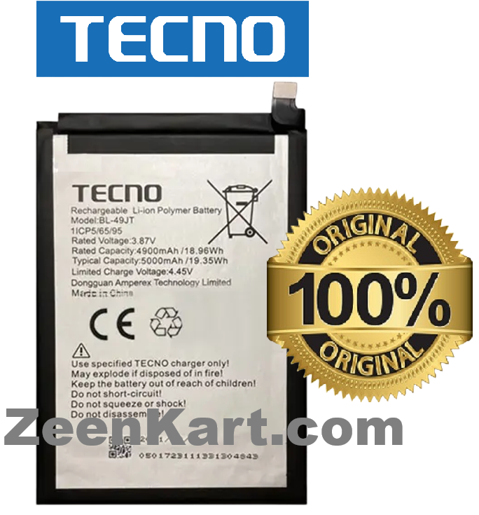 Tecno Spark 8 Pro Camon 17 Pro Camon 18P BL-49JT Newpower Batarya