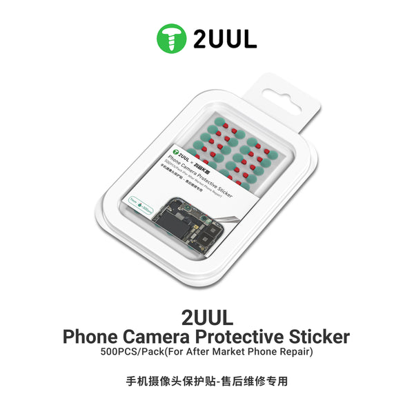2Uul Da31 Ön Kamera Koruma Etiketi Set/Yeşil